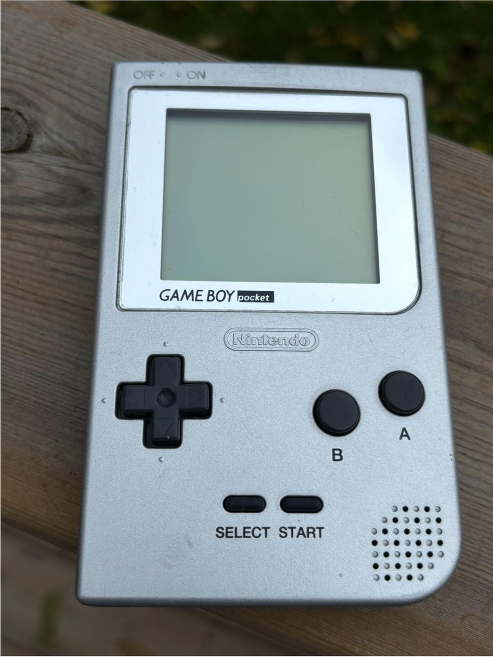 Vintage Nintendo Game Boy Pocket Silver (MGB-001)